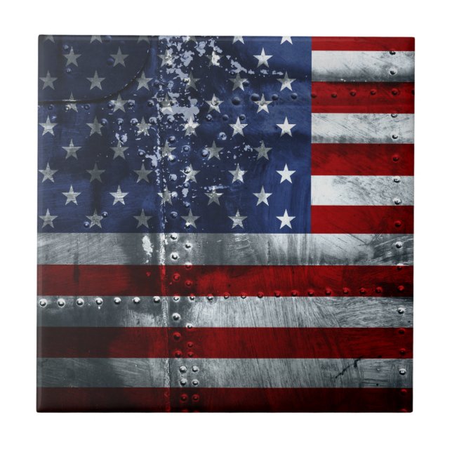 AZULEJO de Foto Cerâmica dos EUA (Frente)