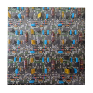 Azulejo de fotos cerâmico pequeno (4,25" x 4,25")