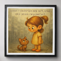 Azulejo de Fotos para Rapariga e Gato - Série Melh