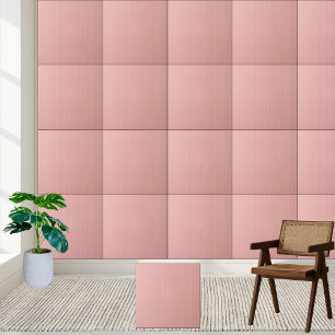 Azulejo de Grãos de Madeira Rosa Chic