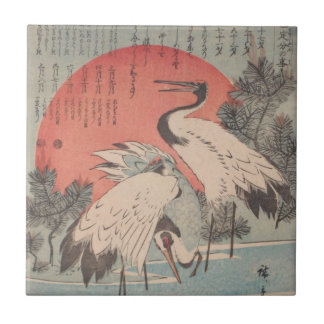 Azulejo de Ichiryusai Hiroshige