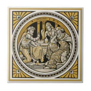 Azulejo de John Moyr Smith, Minton Shakespeare Oth