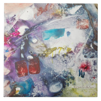 Azulejo de Kay Cassill: De "fritada peixes "