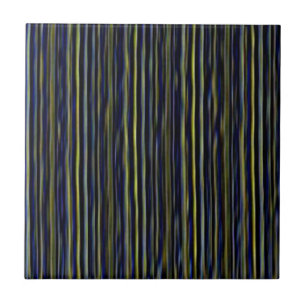Azulejo de Linhas Verticais Azul