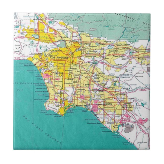Azulejo de Los Angeles (Frente)