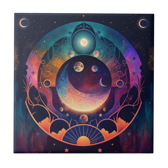 Azulejo de lua (Frente)