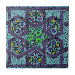 Azulejo de Magen David Knotwork
