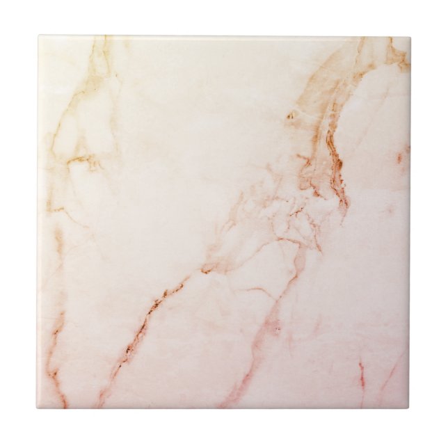 Azulejo de Mármore em Dourado Rosa Elegante Person (Frente)