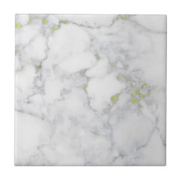 Azulejo de Mármore Personalizável com Veias Dourad