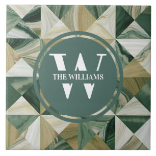 Azulejo de Mármore Verde Claro