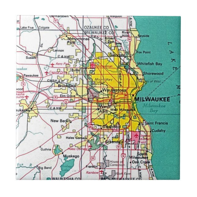 Azulejo de Milwaukee (Frente)