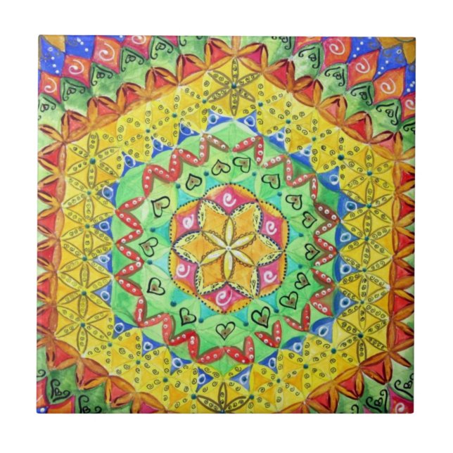 Azulejo de mosaico (Frente)