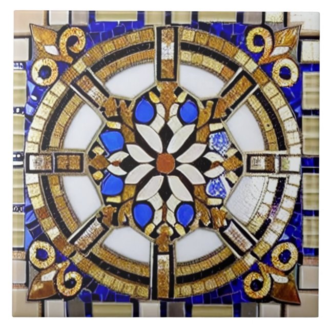 Azulejo de mosaico (Frente)