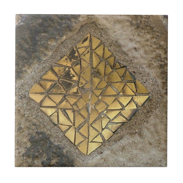 Azulejo de mosaico de Gaudi (Frente)