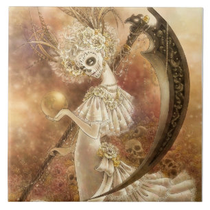 Azulejo de Muerte do papai noel