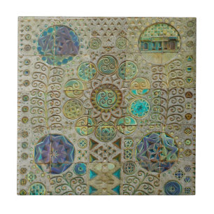 Azulejo de Nouveau da arte