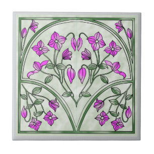 Azulejo de Nouveau da arte