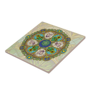 Azulejo de Nouveau do verão