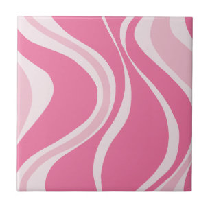 Azulejo de Ondas Rosa