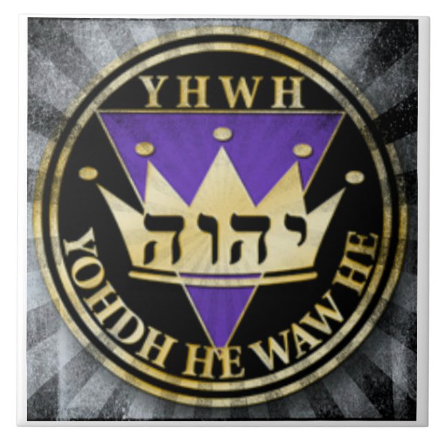 AZULEJO de ouro DIVINE SEAL6 (Frente)