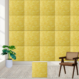 Azulejo de padrão amarelo sunny abstrato