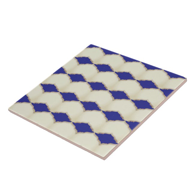 azulejo de padrão geométrico islâmico (Lateral)
