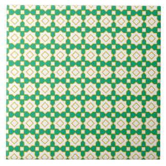 azulejo de padrão geométrico islâmico