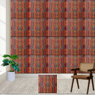 Azulejo de Padrão Grego Geométrico Clássico