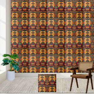 Azulejo de padrão inspirado na África moderna
