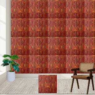 Azulejo de Padrão Têxtil Africano Moderno do Sécul