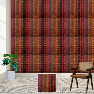 Azulejo de padrões africanos inspirado no Kente