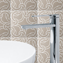 Azulejo De Padrões Sem Olhos De Nó Branco E Céltic