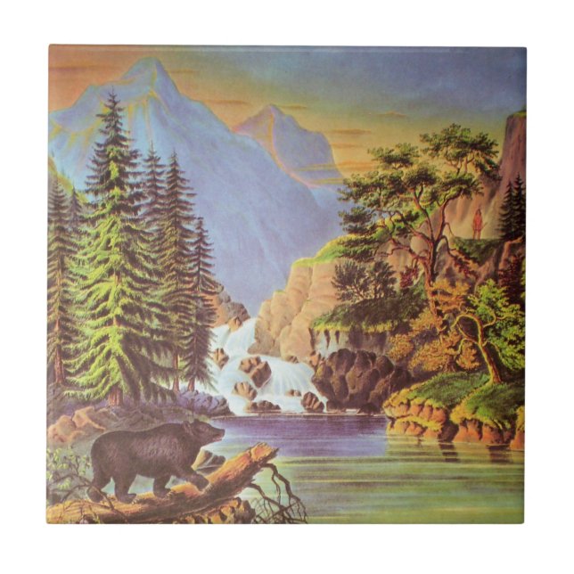 Azulejo de Passagem de Montanha (Frente)