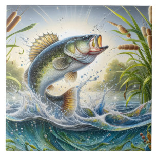Azulejo de Peixe-Bass