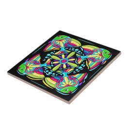 Azulejo de peixe Talavera