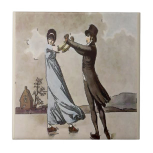 Azulejo De Pele De Gelo casal, Olhar Holandês, Per