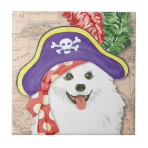 Azulejo de Pirata de Cachorro Eskimo Americano