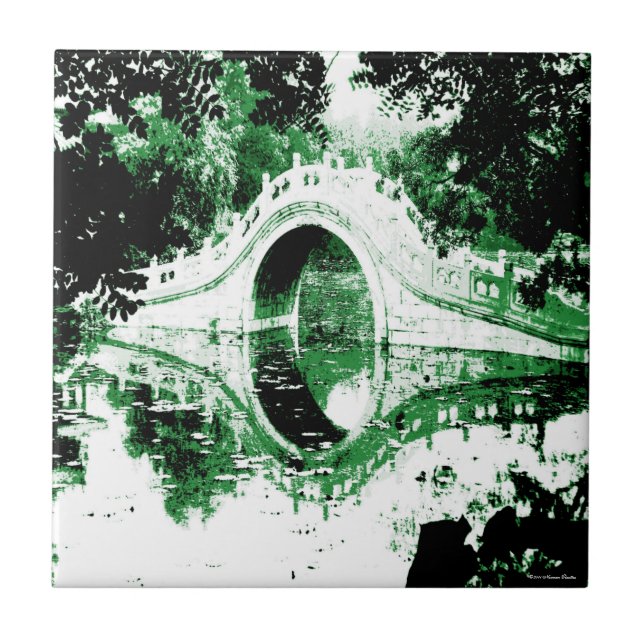 Azulejo de Ponte Histórica (Frente)