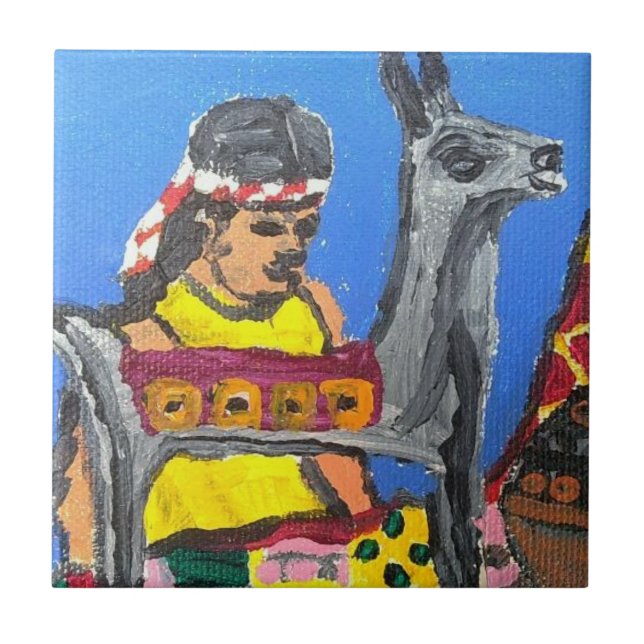 Azulejo de prata do lama (Frente)