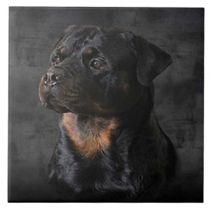 Azulejo de Rottweiler
