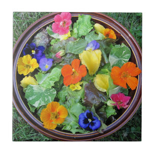 Azulejo de Salada de Flor