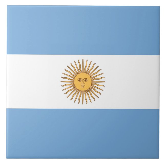Azulejo de Sinalizador Argentino (Frente)