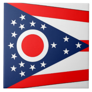 Azulejo de Sinalizador do Estado de Ohio