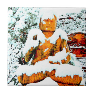 azulejo de Snow buddha