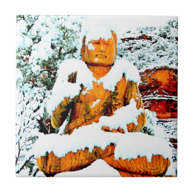 azulejo de Snow buddha (Frente)