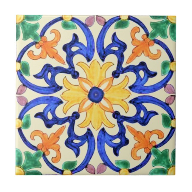 Azulejo de Talavera (Frente)