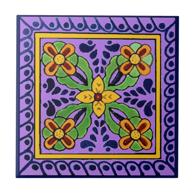 Azulejo de Talavera (Frente)