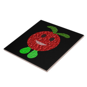 Azulejo de Tomate Feliz