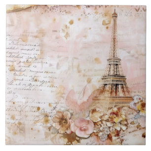 Azulejo de Torre Eiffel de Paris