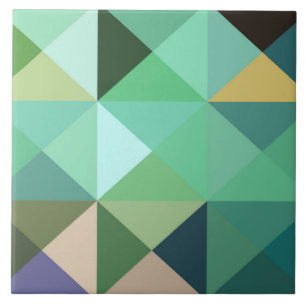 Azulejo de Trivet Azul Aqua Quilblock